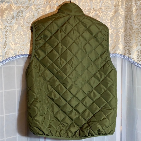 MICHAEL F. COLLECTION GRN PUFFER VEST SZ XXL - Picture 5 of 12